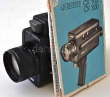 Revue CX 300 Super8-as filmfelvevő, eredeti dobozában, jó, működőképes állapotban, elem nélkül / Vin...