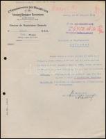 1938 Bp., Compagnie Internationale des Wagons-Lits et des Grand Express Europeens (Nemzetközi Hálóko...