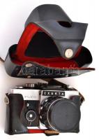 Ihagee Exakta RTL 1000 kisfilmes SLR fényképezőgép, Meyer-Optik Görlitz Oreston 50mm f/1.8 objektívv...