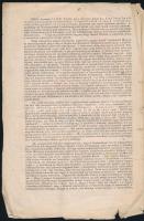 1848 Jókai Mór által szerkesztett Életképek folyóirat 7 töredékes száma, csak címlapok és az ezt köv...