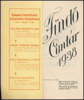 1938 Fürdő címtár 1938. Szerk.: Dr. Tausz Béla, Major Károly. Bp., Athenaeum, 107+1 p. Kiadói papírk...