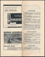 1938 Fürdő címtár 1938. Szerk.: Dr. Tausz Béla, Major Károly. Bp., Athenaeum, 107+1 p. Kiadói papírk...