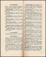 1938 Fürdő címtár 1938. Szerk.: Dr. Tausz Béla, Major Károly. Bp., Athenaeum, 107+1 p. Kiadói papírk...