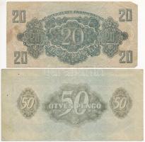 1944. 1P-1000P (8xklf) "A Vörös Hadsereg Parancsnoksága" teljes sor T:III,III-