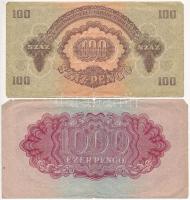 1944. 1P-1000P (8xklf) "A Vörös Hadsereg Parancsnoksága" teljes sor T:III,III-