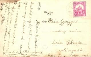 ~1920 Velence, utcakép a katolikus templommal. photo (fl)