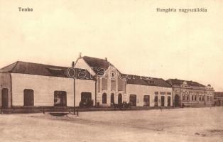 Tenke, Tinca; Hungária nagyszálloda / hotel