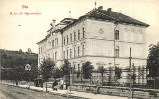 1909 Dés, Dej; M. kir. állami főgimnázium / grammar school