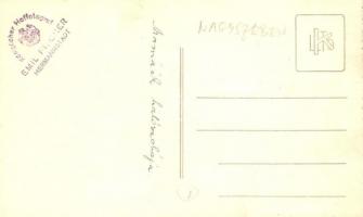 Nagyszeben, Hermannstadt, Sibiu; Polgári lakás hálószobája, belső / house interior, sleeping room. E...