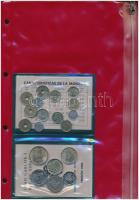 Vegyes papír és fémpénz gyűjtemény, rendkívül tartalmas forint résszel közte nagy számban 500, 1000 ...