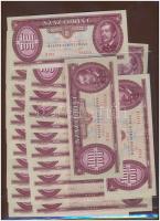 Vegyes papír és fémpénz gyűjtemény, rendkívül tartalmas forint résszel közte nagy számban 500, 1000 ...