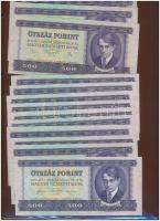 Vegyes papír és fémpénz gyűjtemény, rendkívül tartalmas forint résszel közte nagy számban 500, 1000 ...