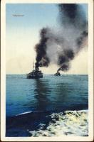 WW. I. Military ship (EB)