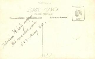 1924 Budapest I. Szent István napi körmenet a várban, Gróf Apponyi Albert és más előkelőségek csopor...