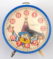 6 db régi vekker, Junghans, Danuvia, Rukla, Vityaz, Cebahu, változó, többnyire kopottas állapotban, ...