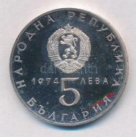 Bulgária 1974. 5L Ag "Felszabadulás 30. évfordulója" T:1- (eredetileg PP)
Bulgaria 1974. ...
