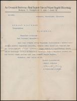 1915 Bp., Az Oroszok Betörése Által Sújtott Sárosi Népet Segítő Bizottság által művész-sorsjátékra f...