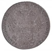 1823G Tallér Ag "I. Ferenc" Nagybánya (28,06g) T:1-,2
 Hungary 1823G Thaler Ag "Fran...