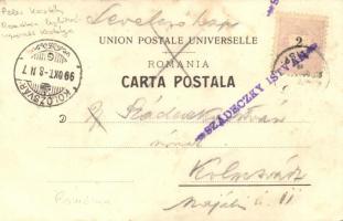 1899 Sinaia, Castelul Peles / castle (EK)