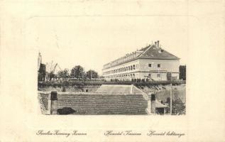 Zimony, Semlin, Zemun; Honvéd laktanya. W.L. Bp. 1001. / military barracks (fl)