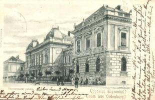 1902 Sopron, Törvényszéki palota
