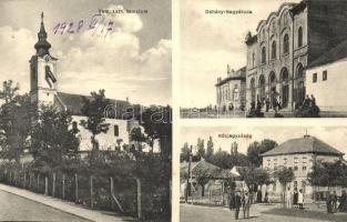 1928 Tab, Római katolikus templom, Dohány nagyáruda, közjegyzőség, áruház, borcsarnok (fl)
