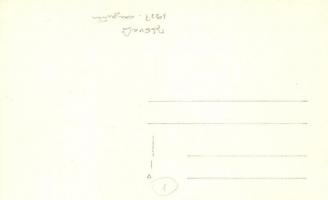 1927 Jósvafő, cserkésztábor, kocsit szerelő sofőr / scout camp, driver repairing the automobile. pho...