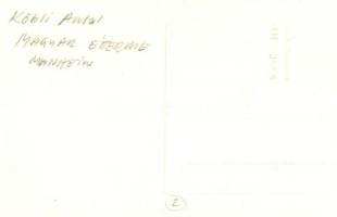 Mannheim, Köbli Antal Magyar Étterme "Cornelius-Haus" / Ungarisches Restaurant / Hungarian...