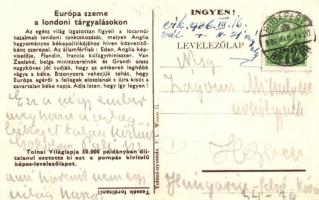 1936 Akik Európa sorsáról tárgyalnak: Grandi, Van Zeeland, Flandin, Eden. A Tolnai Világlapja ajándé...