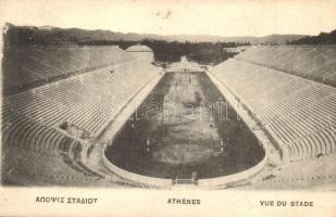 1912 Athens, Athenes; Vue de Stade / stadium (EK)
