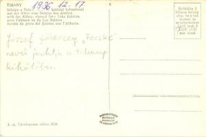 Tihany, Apátság, József főherceg "Fecske" nevű jachtja a kikötőben