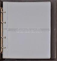 Két db képeslapalbum 56 és 60 férőhellyel / 2 postcard albums for 56 and 60 postcards