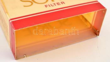 Milde Sorte cigaretta reklámdoboz, műanyag, 43×27×11 cm