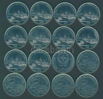 2005-2006. 50Ft "Magyar Vöröskereszt" (1x), "Gyermekmentő Szolgálat" (5x), "1956" (10x) T:2