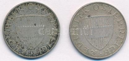 Ausztria 1958-1967. 10Sch Ag (2x) T:2,2- patina
Austria 1958-1967. 10 Schilling Ag (2x) C:XF,VF pat...
