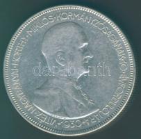 1930. 5P Ag "Horthy jobbra" T:3