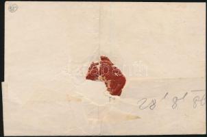 5kr on cover "AGRAM" - Dugosello 5kr II centrált bélyeg levélen "AGRAM" - Dugose...