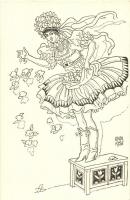 7 db régi Undi Mariska és Bozó Gyula folklór művészlap / 7 pre-1945 Hungarian folklore art postcards...