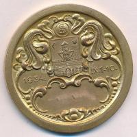 1934. "Szombathelyi Ünnepi Hét 1934. IX. 1-10." aranyozott fém emlékérem "HAWEL BP&qu...