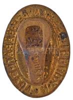 ~1920-1930. "Nagykőrösi Református Tanítóképző Baráti Szövetség 1927" festett Cu jelvény (...