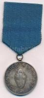 1942. Szentimrés Olimpiász / Buda I. 1942. ezüstözött Br díjérem szalagon (36,5mm) T:2