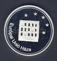 "EU Parlament - EU Bizottság" modern Ffém emlékérem T:PP