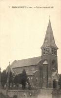 Hargicourt (Aisne), Eglise reconstituée / Reconstructed church