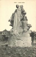 Nice, Jardin Public / public garden, statue