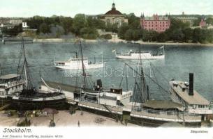 Stockholm, Skeppsholmen / island, ship