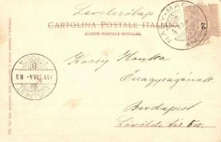 1900 Lago di Como, Villa d'Este, Fortini di Taragosa. Dr. Trenkler Co. 4735 / villa, fort, cast...