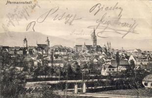 1908 Nagyszeben, Hermannstadt, Sibiu; (EB)