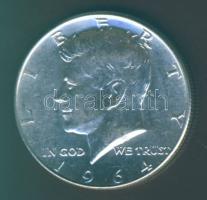 USA 1964. 1/2$ Ag "Kennedy" T:2+