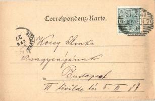 1900 Vienna, Wien XIII. Schönbrunn, k. k. Lustschloss / palace, castle. Verlag Emil Storch 23. (EK)