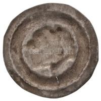 1180-1240. Bracteata Ag "III. Béla - IV. Béla" (0,33g) T:2 enyhén hajlott 
Hungary 1180-1...